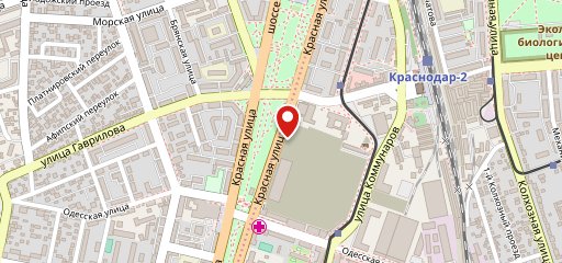Буланжер, сеть кафетериев на карте