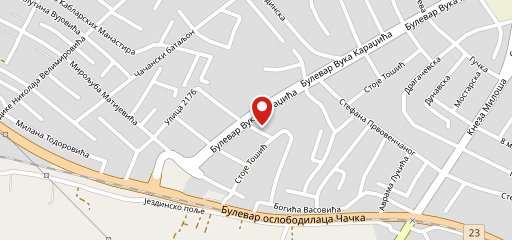 Bulevar на карте