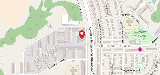 Булка кофе на карте