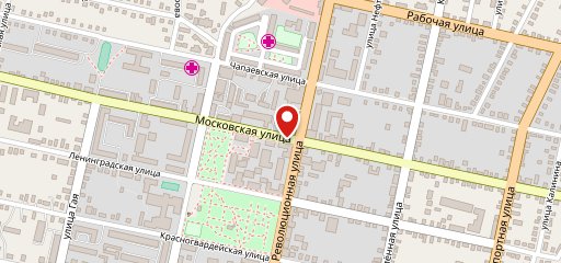 Булка хлеба на карте