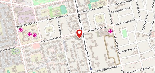 Булка с молоком на карте
