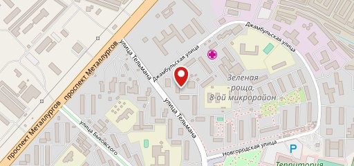 Булка с мясом на карте