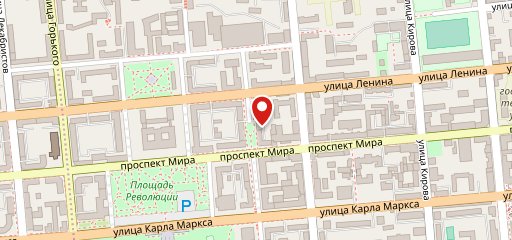 Пекарня на Мира на карте
