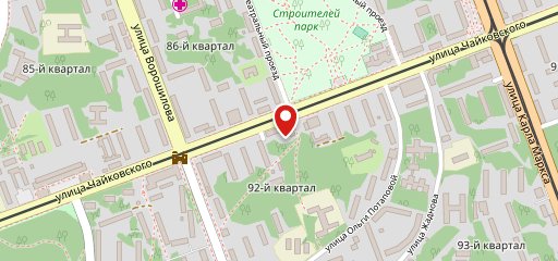 Булочка на карте