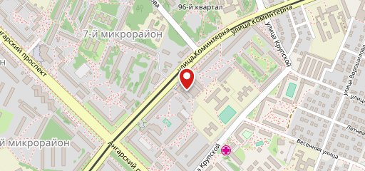 Булочка на карте