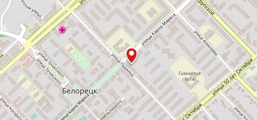Булочка на карте