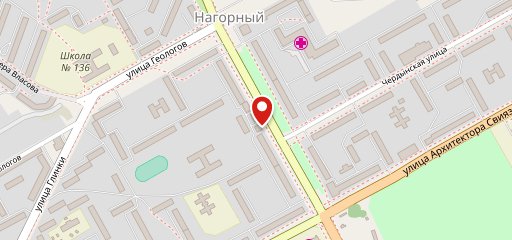 Булочка на карте