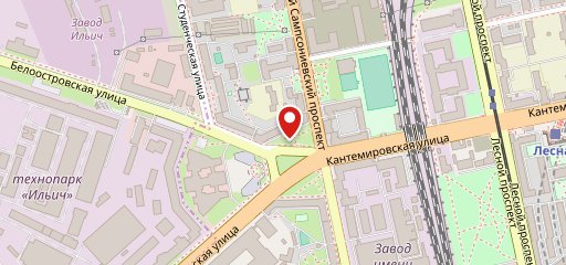 Булочная № 320 ЗАО "Хлеб" на карте