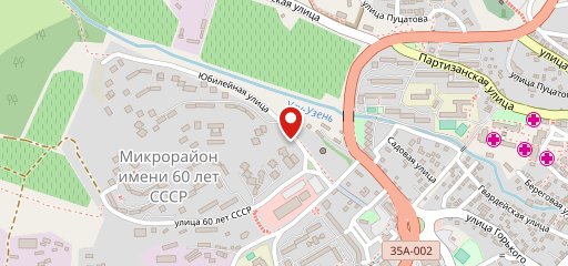 Булочная на карте
