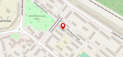 Булочная на карте