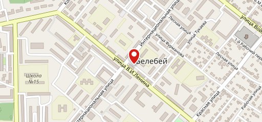 Булочная на карте