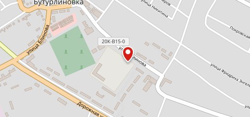 Булочная на карте