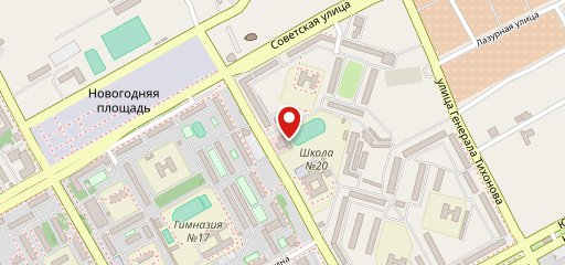 Пекарня на карте