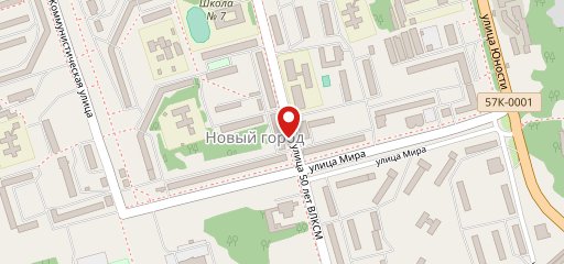 Булочная на карте