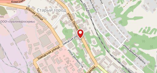 Булочная на карте