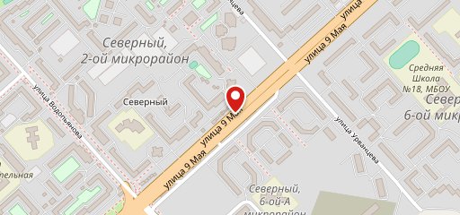 Булошная на карте