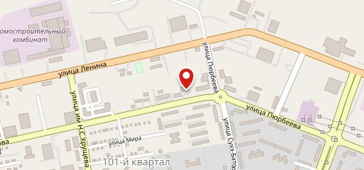 Булочная на карте