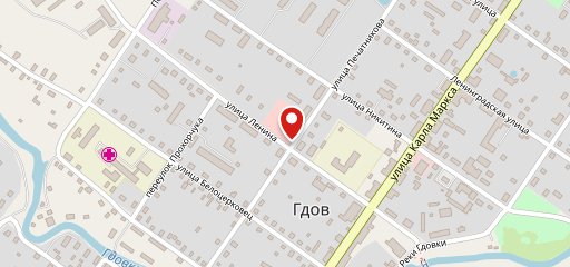 Булочная на карте