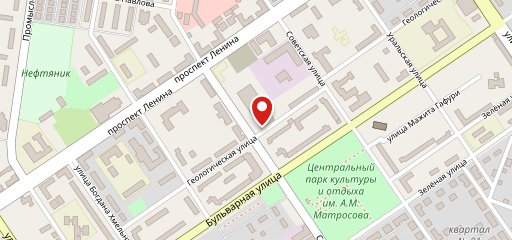 Булочная на карте