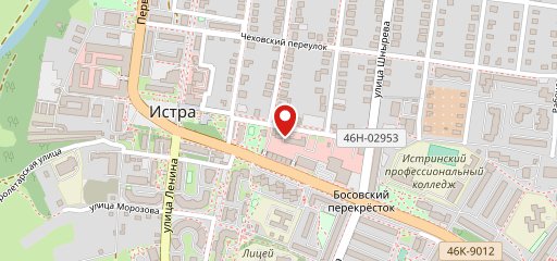 Булочная на карте