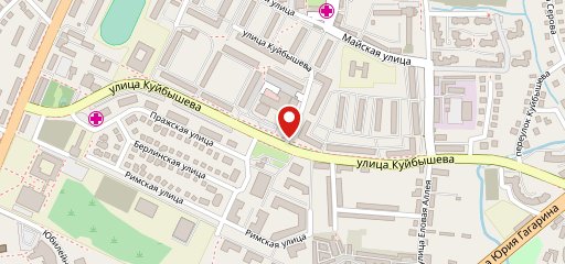 Булочная на карте