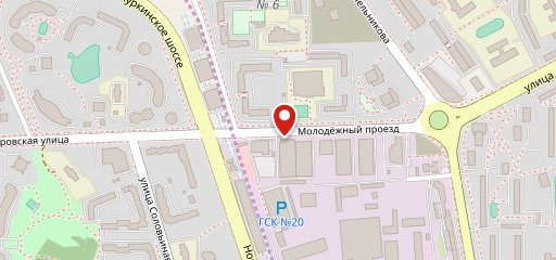 Булочная кондитерская Крендель на карте