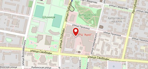 Буланже на карте