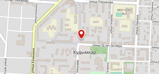 Булочная на карте