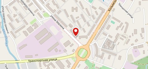 Магаданский хлебный дом на карте