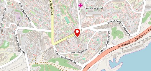 Булочная на карте