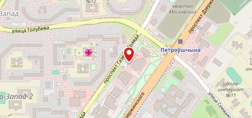 Булочная на карте