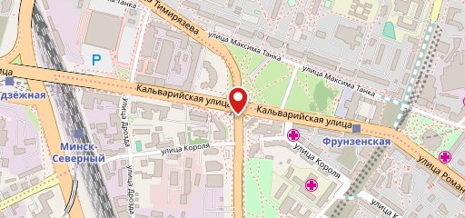 Булочная на карте