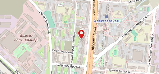 Булочная на карте