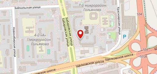Булочная на карте