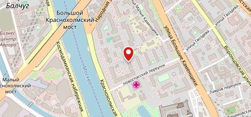 Булочная на карте
