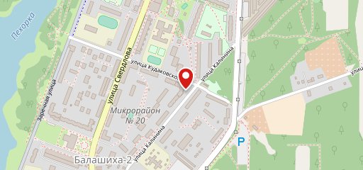 Булочная на Калинина на карте