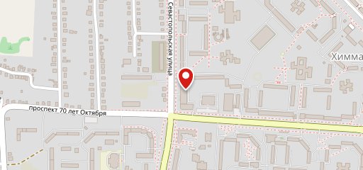 Булочная на Севастопольской на карте