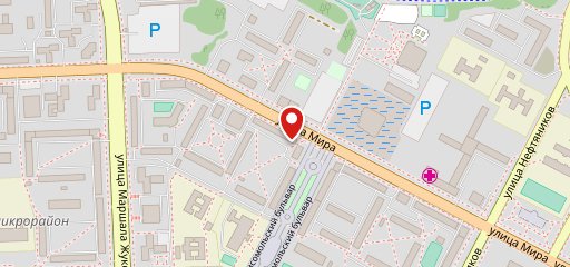 Булочная на карте