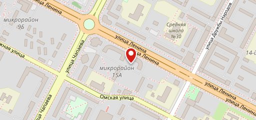 Булочная на карте