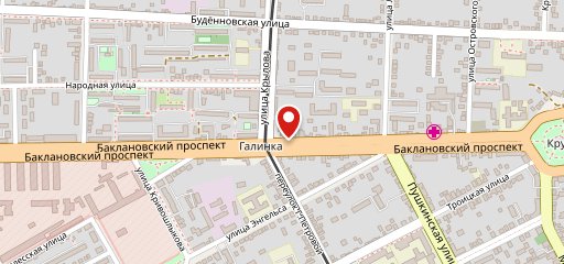 Булочная на карте