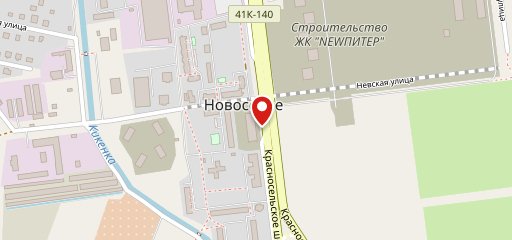 Булочная на карте