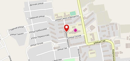 Булочная на карте