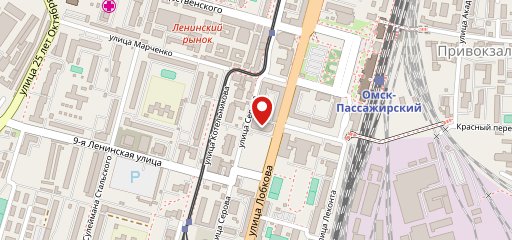 Булочная на карте