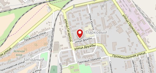 Булочная на карте