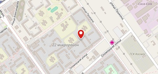 Булочная на карте