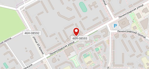 Булочная на карте