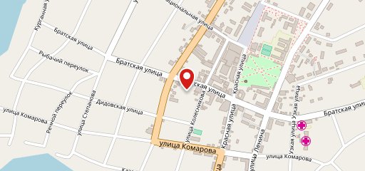 Булочная на карте