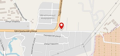 Булочная на карте