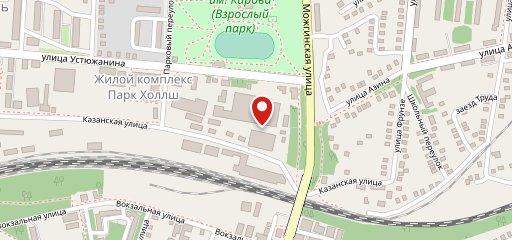 Булочная на карте