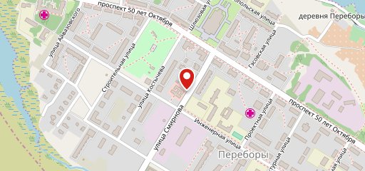 Булочная на карте